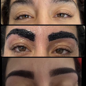 Tinte de pestañas o cejas