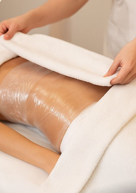 ENVOLTURA TÉRMICA CON ACTIVO REDUCTOR Y PRESOTERAPIA