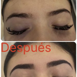Tinte de cejas con Henna